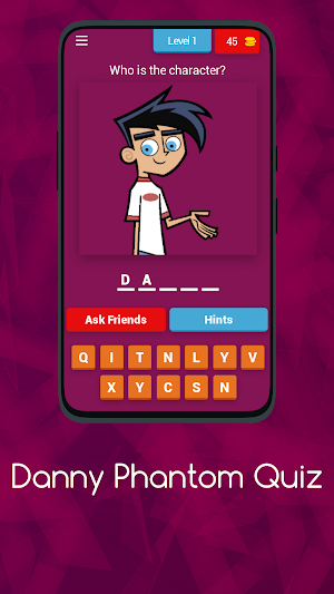 Danny Phantom Quiz Screenshot 0