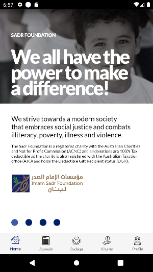 Sadr Foundation Screenshot 0