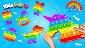 Kids Pop it Education Toy Game Screenshot 1