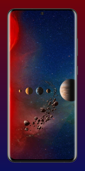Aesthetic Planet Wallpaper 4K Screenshot 2
