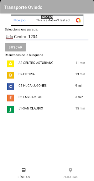 Transporte Bus Oviedo Screenshot 1