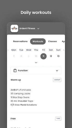 Ardent Fitness Screenshot 3
