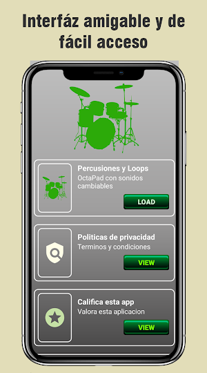 Percusión App - Octapad de batería y loops Screenshot 3