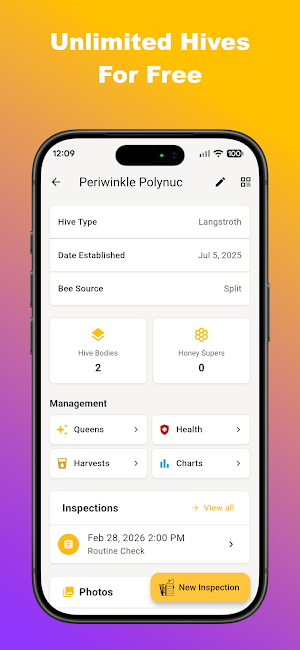 Queenright Beekeeping App Screenshot 1
