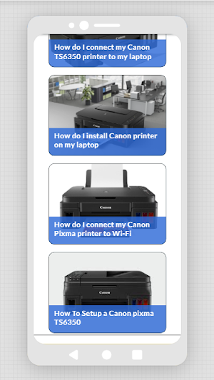Canon pixma TS6350 app hints Screenshot 3