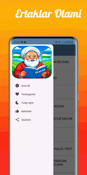 Ertaklar olami Screenshot 2