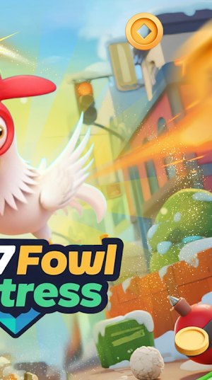 win7Fowl Fortress Screenshot 3
