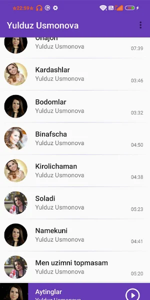 Yulduz Usmonova Screenshot 0