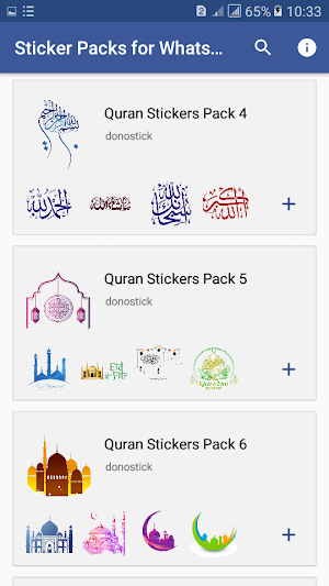Quran Stickers for WhatsApp - WAStickerApps Pack Screenshot 1