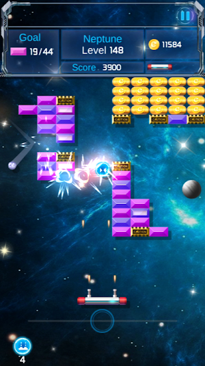 Brick Breaker : Space Outlaw Screenshot 3