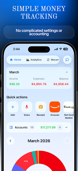 Alveon: Budgets & Track Money Screenshot 0