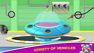 Kids Fun Car Wash: Car Games Screenshot 1