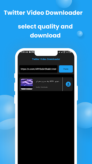 Twitter Video Downloader Screenshot 1