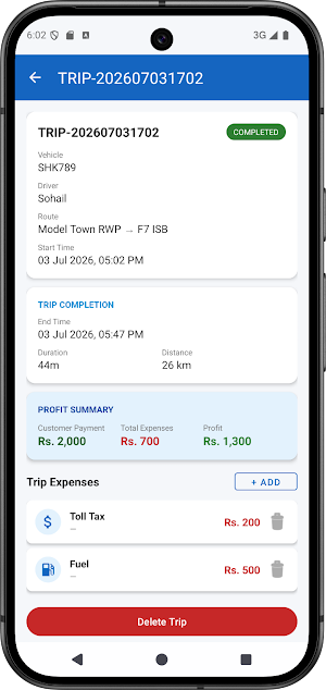 TransLog: Trip Expense Tracker Screenshot 2