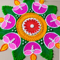 Easy Rangoli Designs
