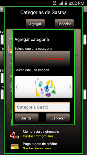 Control Gastos e Ingresos Screenshot 2