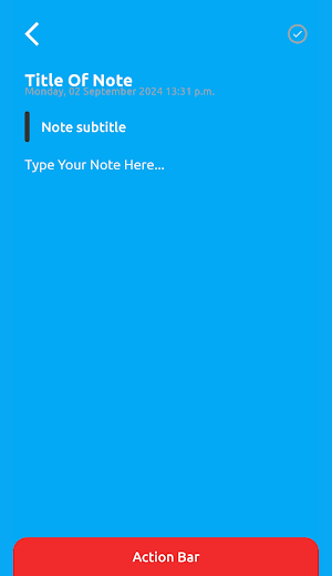 Personal Noteepad Screenshot 2