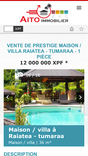 AITO Immobilier Screenshot 1