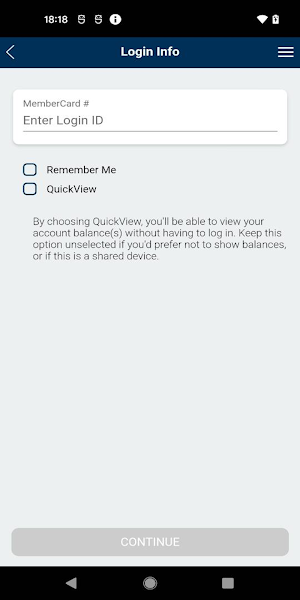 WestobaGO Mobile Banking App Screenshot 1