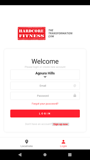 Hardcore Fitness Members Screenshot 2