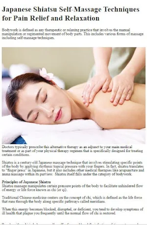 How to Do a Shiatsu Massage Screenshot 2