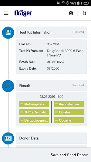 Dräger DrugCheck Screenshot 0