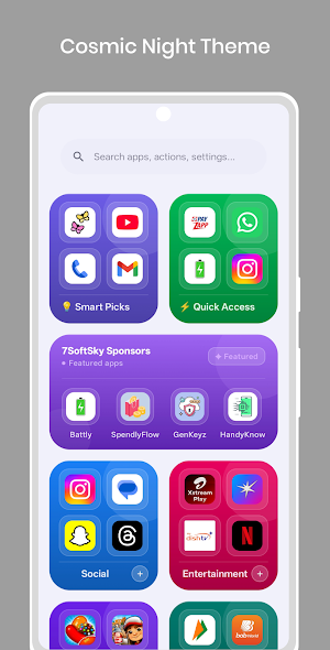 Smartixa Modern App Library Screenshot 1