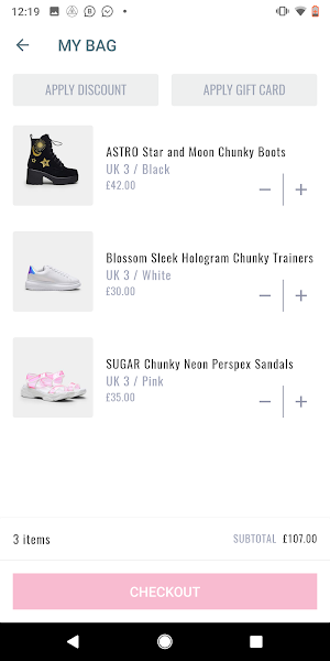 KOI footwear Screenshot 1