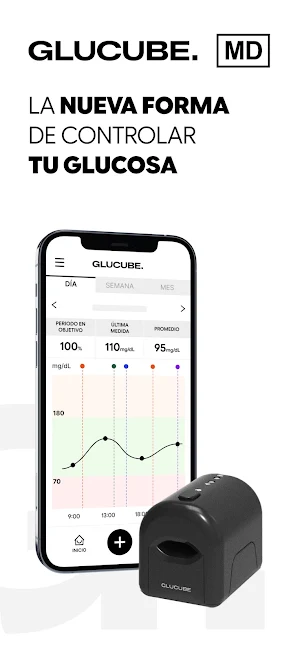GLUCUBE APP Screenshot 0