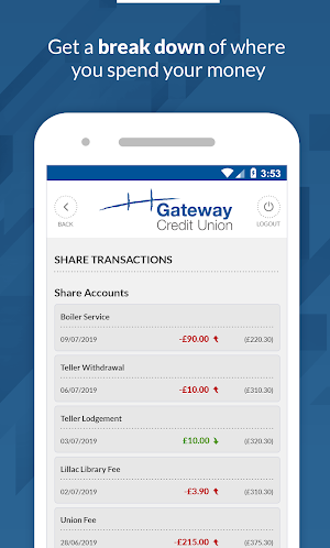 Gateway Credit Union Screenshot 2