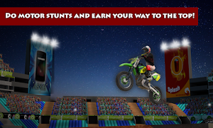 3D Motor Bike Stunt Mania Screenshot 0