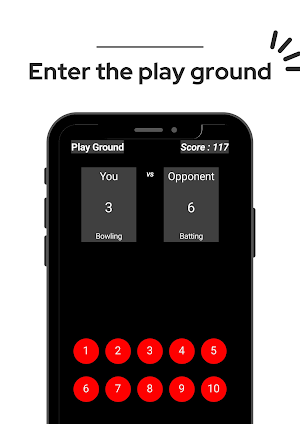 HandSpin: Hand cricket bot Screenshot 3