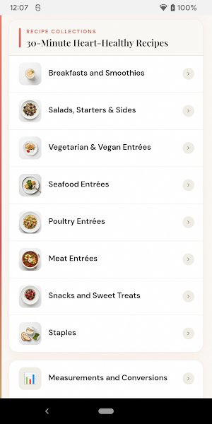 30-Minute Heart Healthy Meals Screenshot 2