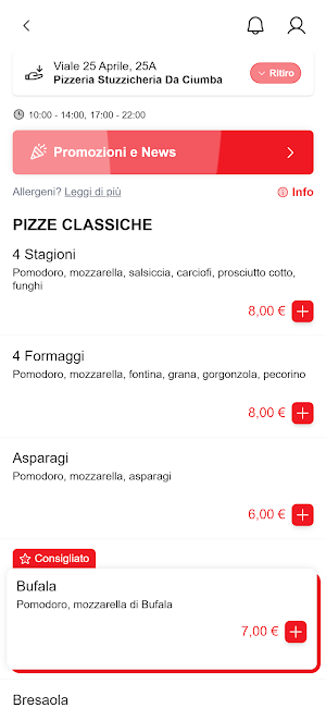 Pizzeria Da Ciumba Screenshot 1