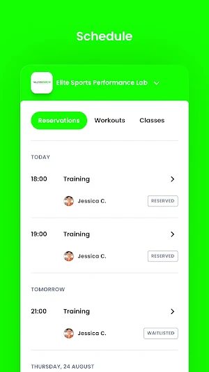 Elite Sports Performance Lab Screenshot 2