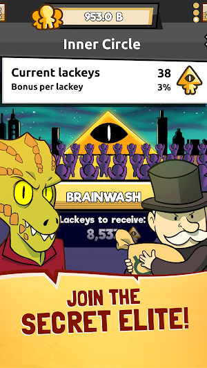 We Are Illuminati - Conspiracy Simulator Clicker Screenshot 1