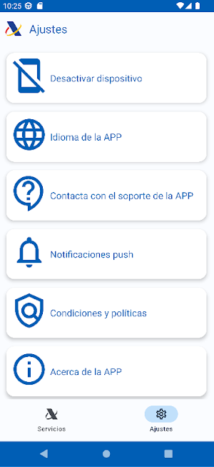 ConectAEAT Screenshot 2