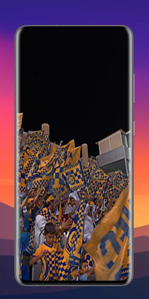 Al Nassr FC 4K Wallpaper Screenshot 3