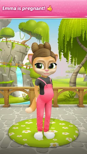 Pregnant Talking Cat Emma Screenshot 0