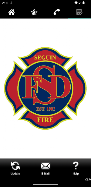 Seguin Fire Dept. Guidelines Screenshot 0