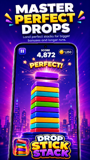 Drop Stick Stack Screenshot 0