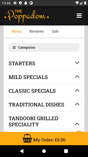 The Poppadom Screenshot 3