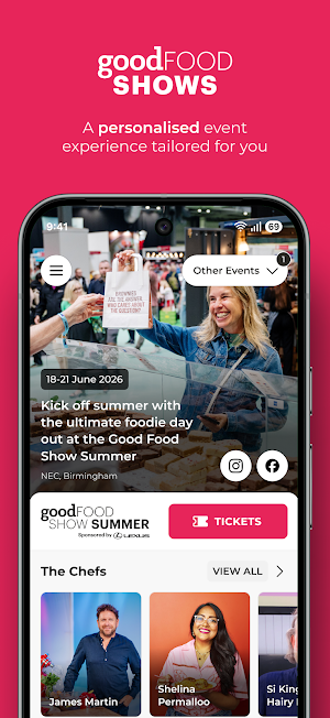Good Food Show Events Screenshot 0