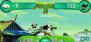 Panda jumping kungfu style Screenshot 1