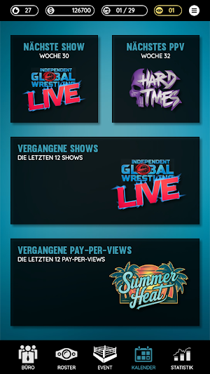 Wrestling Manager Mobile Screenshot 1