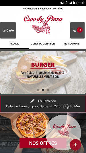 Croosty Pizza Screenshot 1