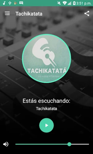 Tachikatata Radio Screenshot 1
