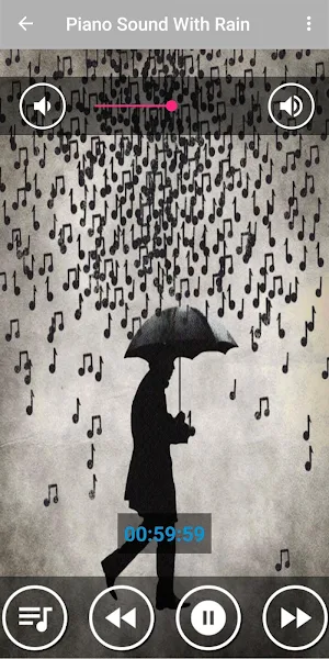Relaxing Piano Music & Soft Rain Sounds Screenshot 3