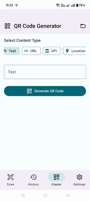 VN-QR Code Scanner-Generator Screenshot 2