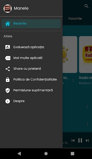Radio manele Screenshot 0